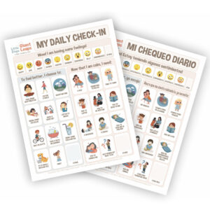 (DIGITAL DOWNLOAD) Daily Check-In for Emotions and Coping Skills - English and Spanish Pack!